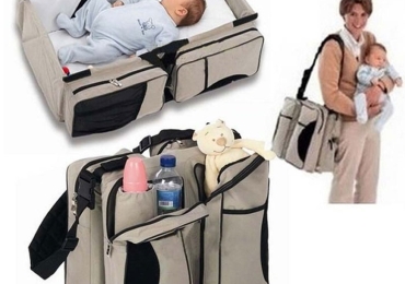 2in1 Portable Bed and Mom bag