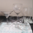 Glassware – Vases (quantity 4) for Chocolate – newborn decoration