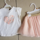 Tape a L’Oeil – Baby Girl Top and Skirt